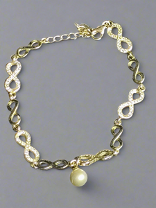 Pre mounted Infinity SS bracelet