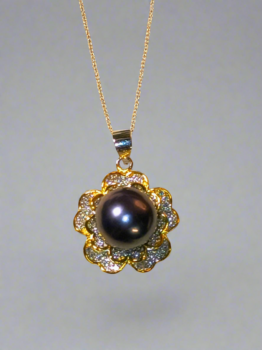 Pre Mounted 14k/SS CZ Clover