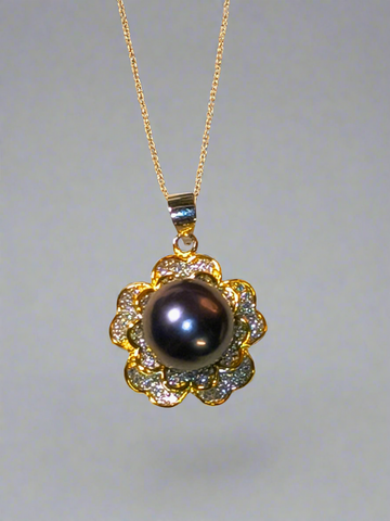 Pre Mounted 14k/SS CZ Clover