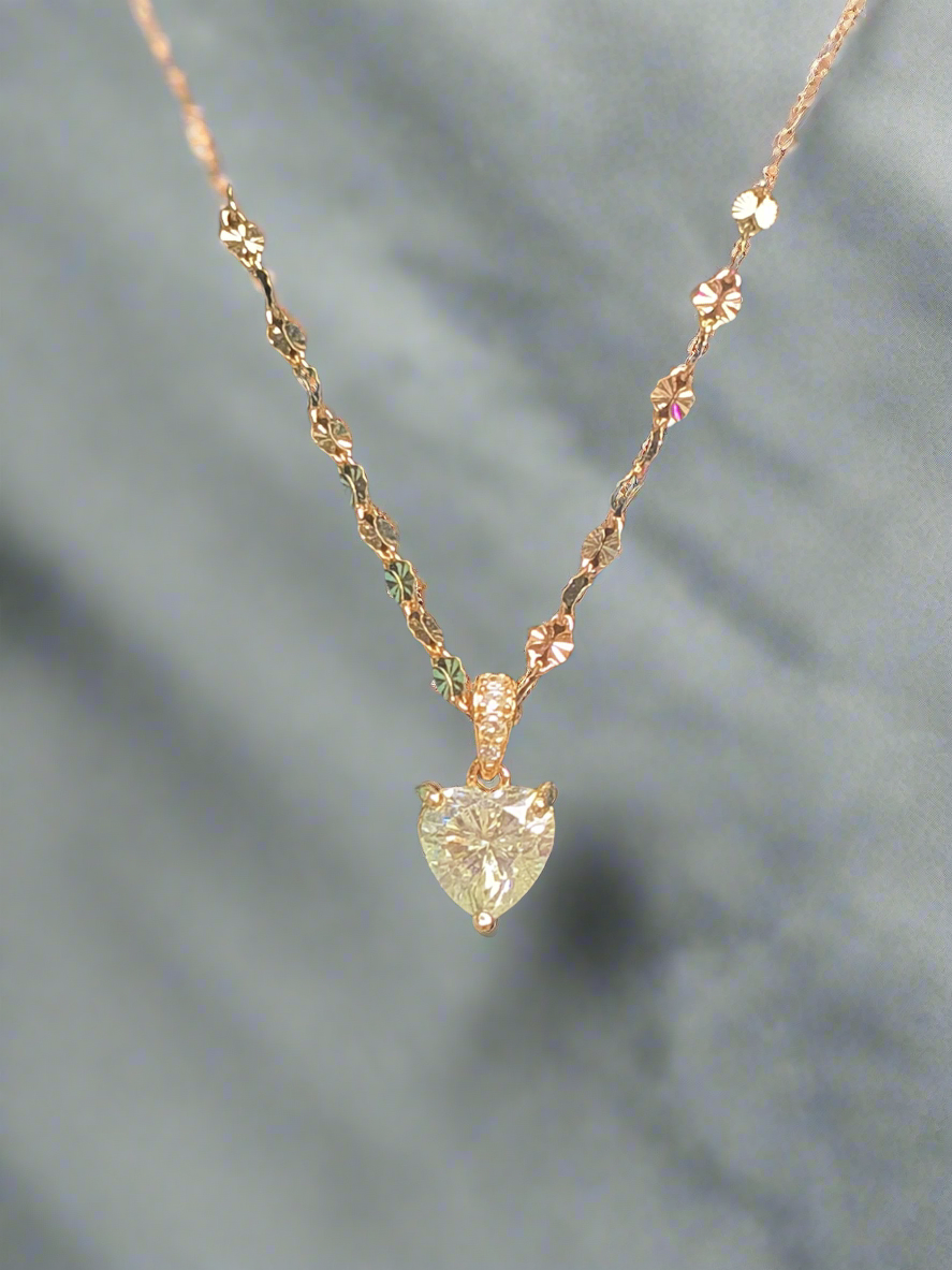 1 ctw heart moissanite GRA certified
