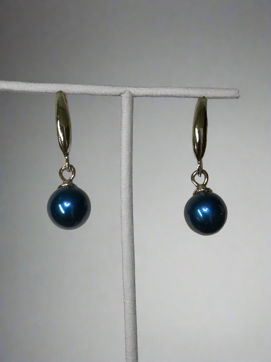 Pre mounted Drop SS Earrings