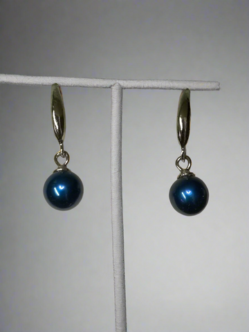 Pre mounted Drop SS Earrings