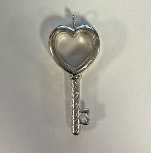 Key to My Heart PEARL/GEM Locket