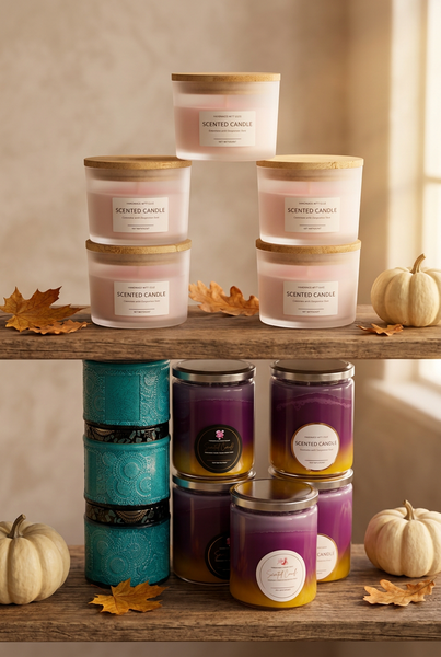 HANDMADE BEESWAX CANDLES