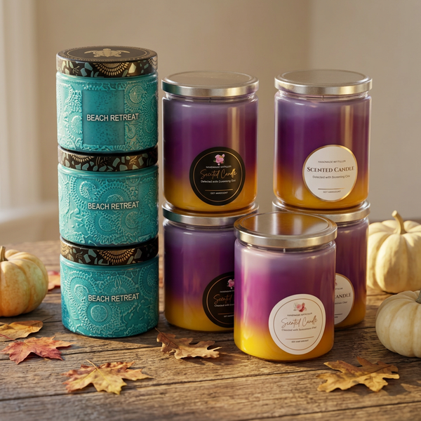HANDMADE BEESWAX CANDLES