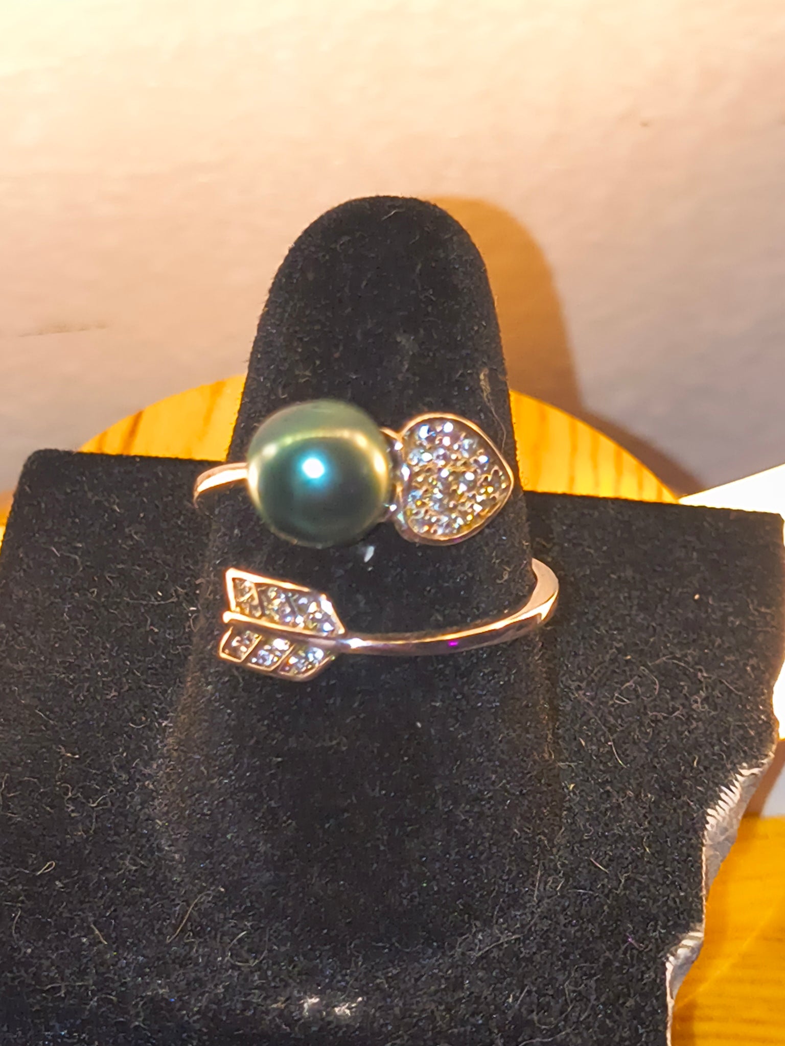 CUPID'S ARROW SS RING Mount