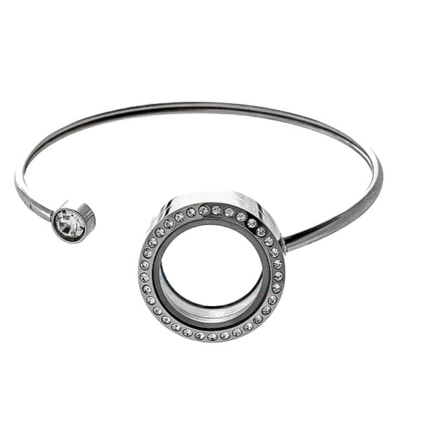 GEMSTONE LOCKET BRACELET