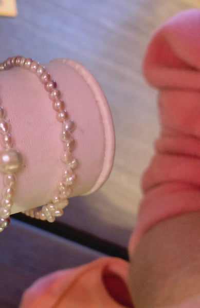Limited Petite Leaf Pearl Bracelet