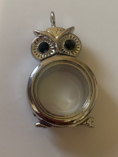 Owl PEARL/GEM Locket