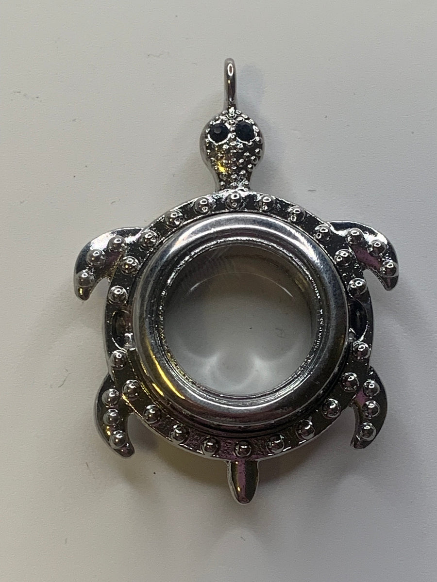 Sea Turtle PEARL/GEM Locket – POP-A-PEARL