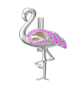 Pinky Flamingo SS Cage