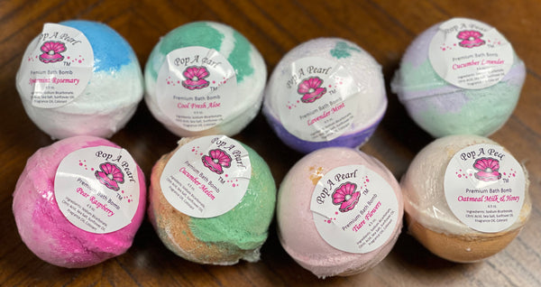 BATH BOMBS (LARGE & MEDIUM)