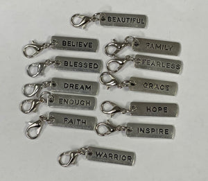 Keychain Words of Inspiration
