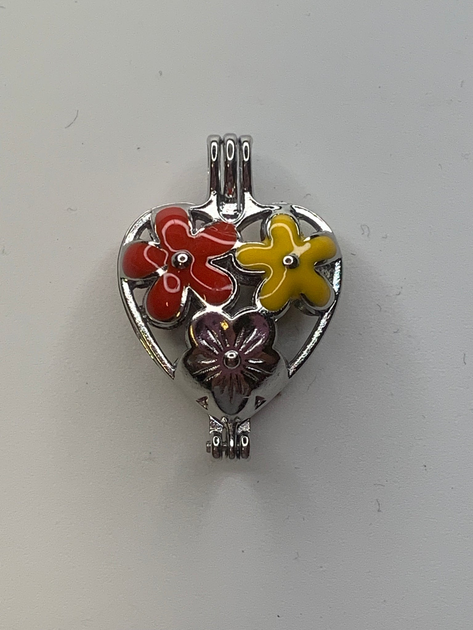 Heart of Flowers Red/Yellow SP Cage